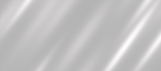 Obraz premium Silver foil texture background with light reflection. Christmas gift background