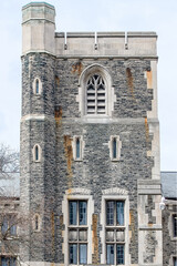 Obraz premium Colonial stone wall tower in Toronto
