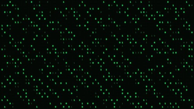 Digital technology binary data stream code pattern background texture