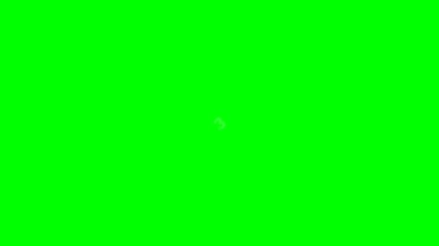 Countdown Timer With Green Screen Ready Text