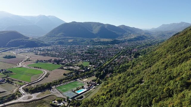 Ville de Vif, commune proche de Grenoble en France