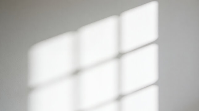 Abstract light shadows on a wall creating a calm and serene atmosphere