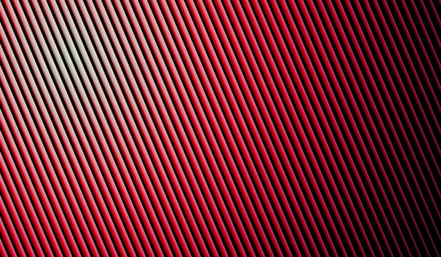 Red striped futuristic abstract background with diagonal lines texture and gradient lighting