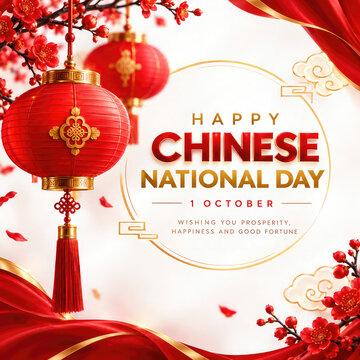 China National Day Celebration &ndash; October 1