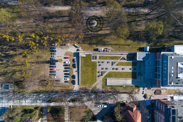 panorama miasta -Park Akademicki. Pomorskie © WojciechWojcik