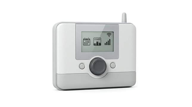 Smart thermostat with wi-fi and zones control