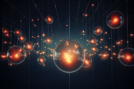A futuristic, abstract connection between various forms of levitation.