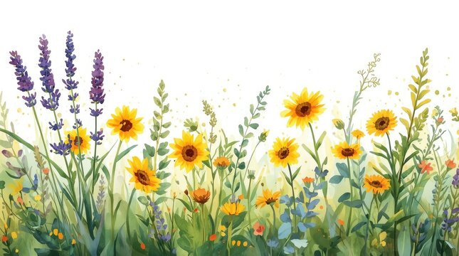 watercolor Flowers