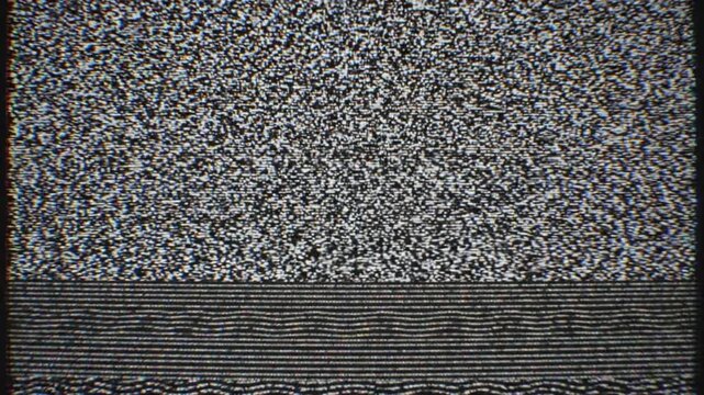 VHS analog tape static overlay for creative projects and backgrounds
