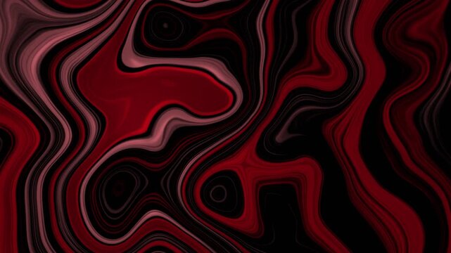 Dark red flowing liquid abstract background