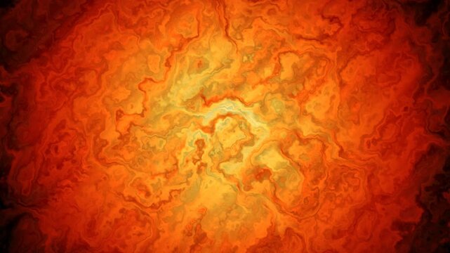 Fiery Flame Background with Burning Fire, Glowing Heat, Orange and Red Smoke, Abstract Inferno Texture for Wallpaper and Creative