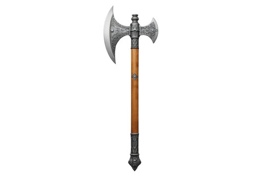 Double Headed Medieval Battle Axe