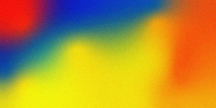 Abstract vibrant gradient background with grainy texture