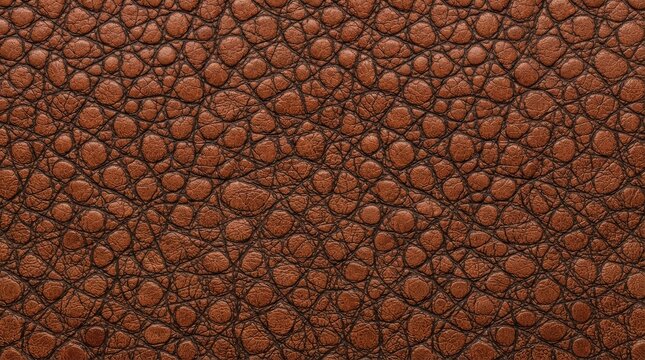 Seamless textured brown aged leather background