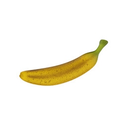 3D render of fresh ripe yellow banana fruit © Andre Bastanta