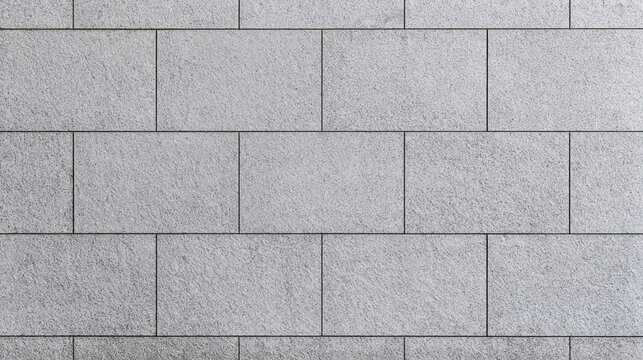 Modern Grey Granite Stone Block Wall Texture Background