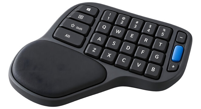 Ergonomic One‑Hand Gaming Keyboard