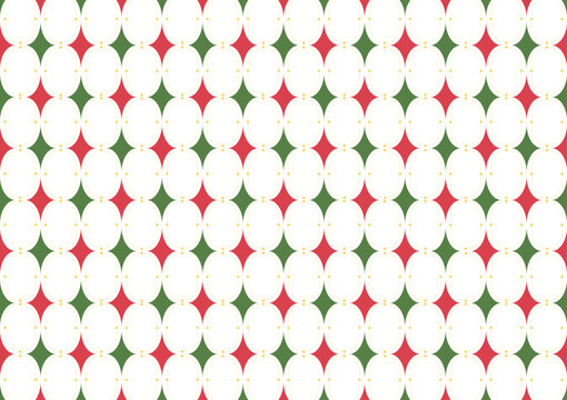 Argyle plaid Christmas pattern. Traditional Scottish ornament. Background with lozenge diamonds and octagonal stars. Fabric texture.