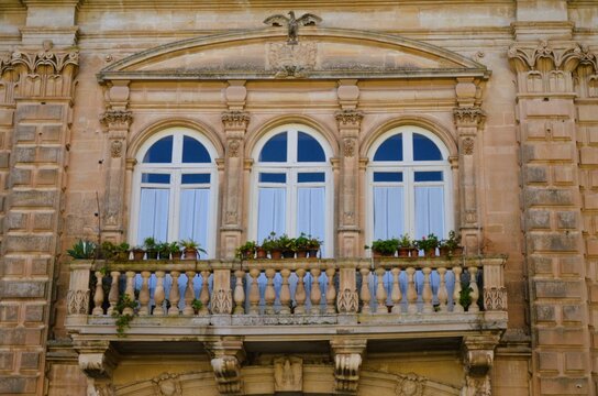 Palazzo Maggiore di Santa Barbara in the Baroque heart of Caltagirone