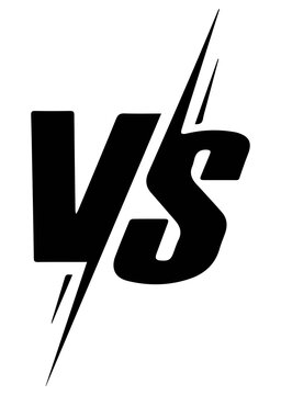 VS logo sport Victor Illustrations Images