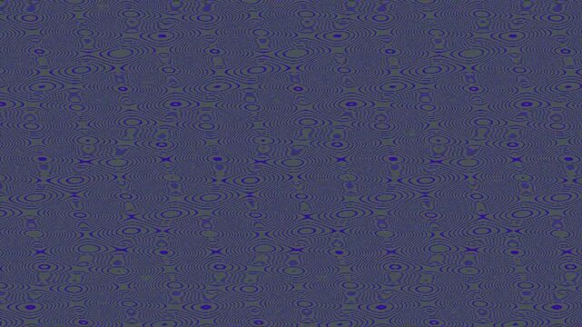 Abstract Wave Patterns Floating Across Dim Purple Surface