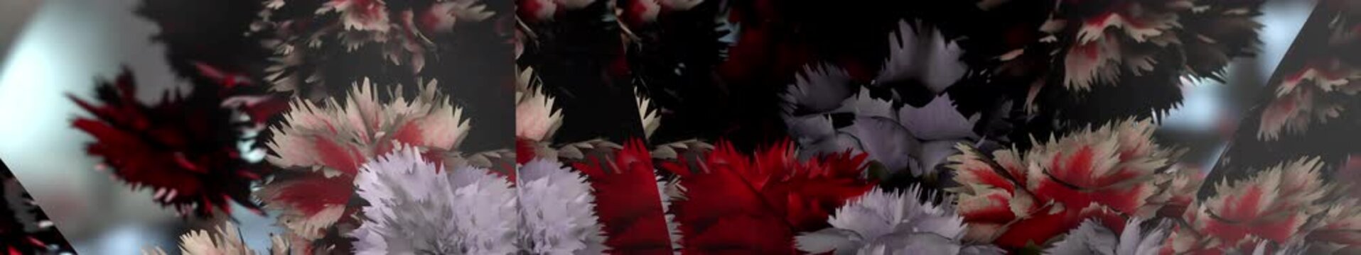 Ultra Wide HD Bouquet Flowers Reflex 05