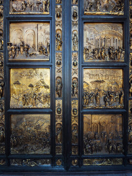 Replica of Ghiberti Doors from Baptistery of Santa Maria del Fiore