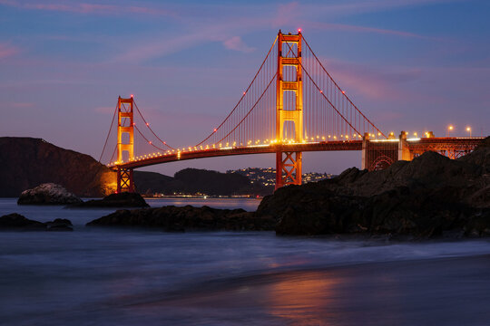 Golden Gate Bridge from Baker Beach