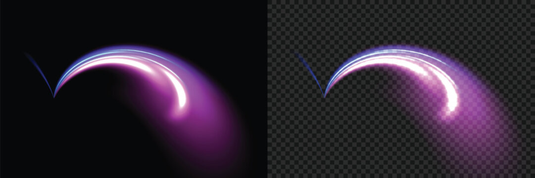 Beautiful pink and blue glow with sparkle effect, fast moving laser beams and horizontal neon beams.