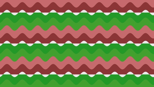Retro y2k wavy pattern dynamic seamless background in colorful