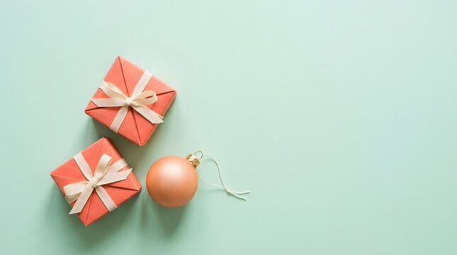 Creative visual concept image for the festive season elegantly developed