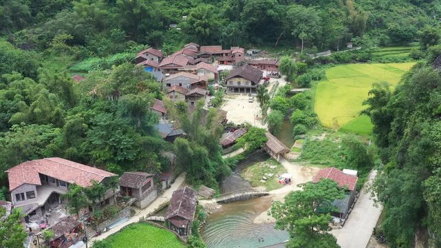 Khuoi ky stone village, Trung Khanh, Cao Bang
