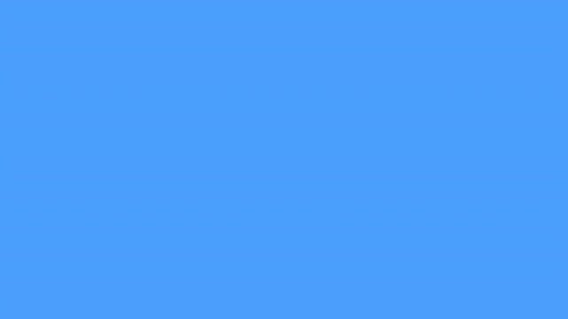 Hand Drawn Horizontal Scribble Lines Transition Matte Blue Screen 2D Motion Graphic