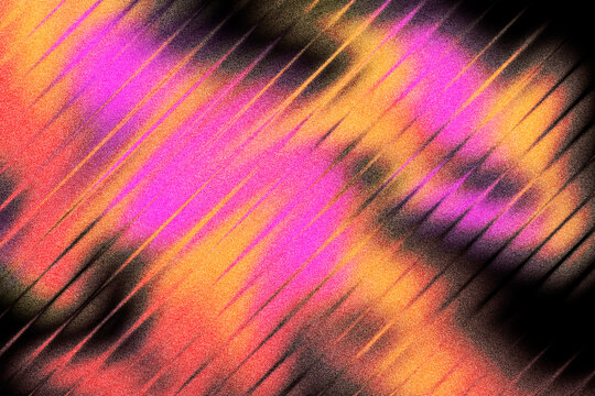 Abstract background graphic with vibrant pink and orange diagonal stripes, dynamic motion texture