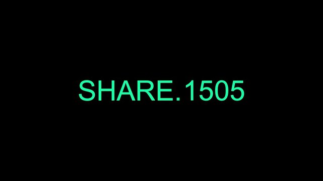 Glowing neon share button animation, digital sharing concept glowing digital share animation