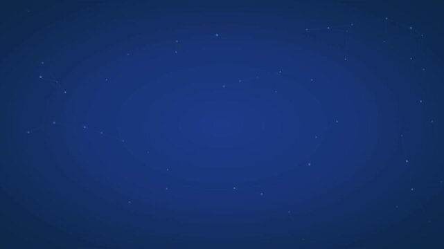 A serene deep blue cosmic background featuring a subtle gradient and twinkling white dots, evoking the vastness of a peaceful starry night sky.