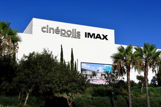 Inglewood, California &ndash; July 26, 2026: Exterior of Cin&eacute;polis Luxury Cinemas IMAX at Hollywood Park, Inglewood, Los Angeles County