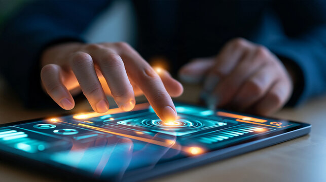 Technical SEO specialist reviewing a website indexing interface on a tablet, crawl status, sitemap management, search visibility, technical optimization, digital marketing