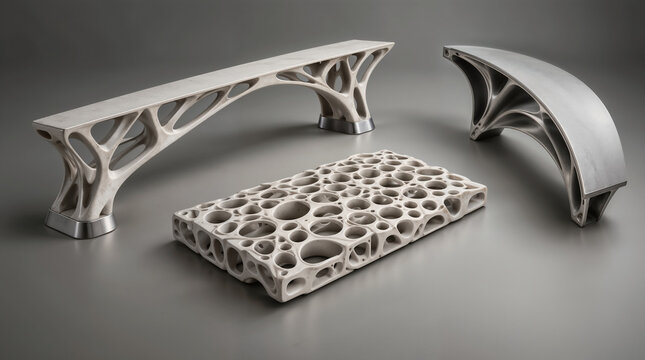 Organic Generative Design Concept For Lightweight Engineering Structures