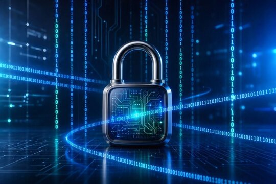 Virtual reality data protection backdrop with secure crypto lock
