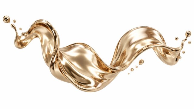 ERROR: ambiguous prompt match; metallic liquid ribbon