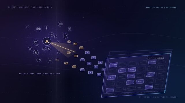 Social Media Data Mining with Encrypted Identity Privacy Protection