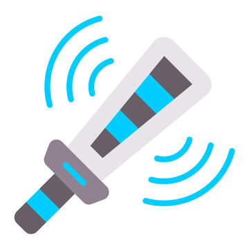 Metal Detector Vector Design Icon Style