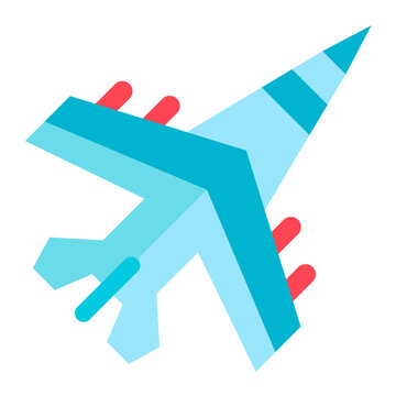 Jet Vector Design Icon Style