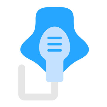 Oxygen Mask Vector Design Icon Style