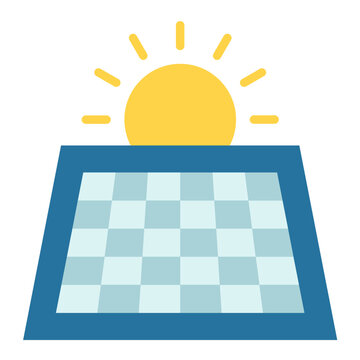 Solar Energy Vector Design Icon Style