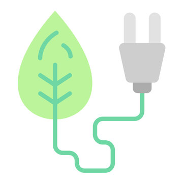 Green Energy Vector Design Icon Style
