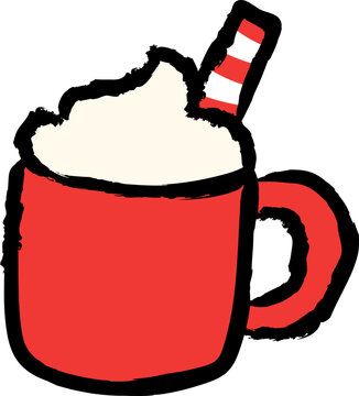 vector illustration of a drink