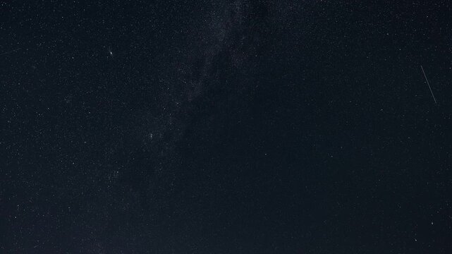 Astronomy background of Milky Way galaxy and starry night sky