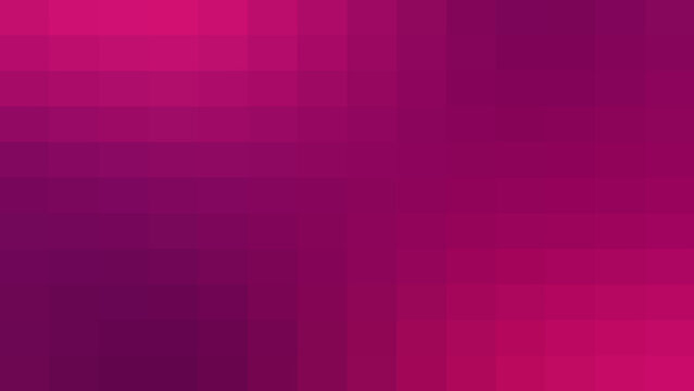 A modern, vibrant abstract background featuring a pixelated mosaic gradient transitioning smoothly from deep magenta to bright fuchsia pink